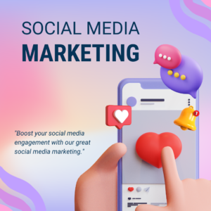 Purple Pink Gradient Colorful Social media marketing Instagram Post